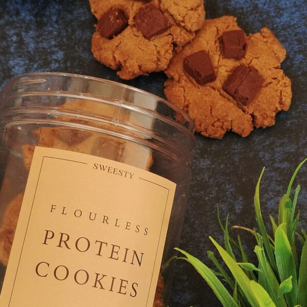 Flourless Protein Cookies (Pack of 8) {Vegan} {Gluten-Free}